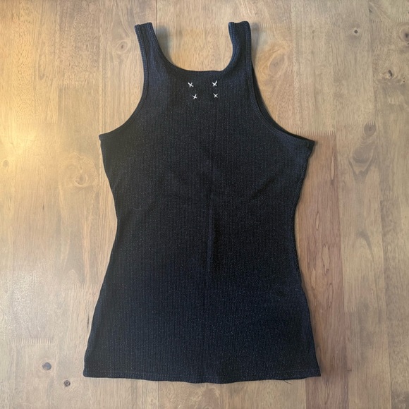 Free People Tiger Moon Tank, Black, S - Picture 6 of 9